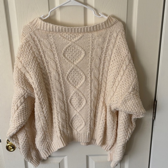 Taylor Swift Red Taylors Version Cardigan Cable Knit Sweater Stars (Size XS/SM) - Picture 6 of 7